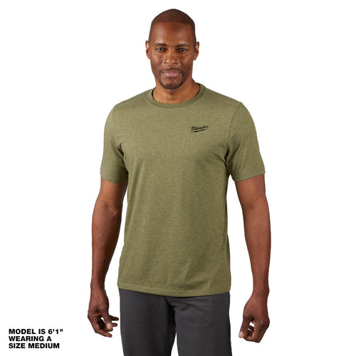 Hybrid Work Tee - Short Sleeve - Green 2M