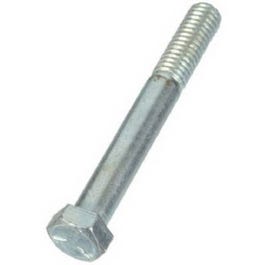 Hex Bolt, Coarse Thread, Low-Carbon Steel, 1/4-20 x 2-1/2-In., 100-Pk.