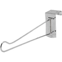 Door Clothes Hanger, Adjustable, Chrome-Plated, 14-In.