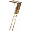 Attic Ladder, Wood, Type I, Limit 250-Lbs., 8-Ft. 9-In.