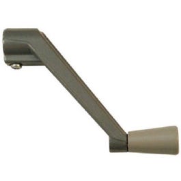 Awning Window Crank Handle, Gray Zinc