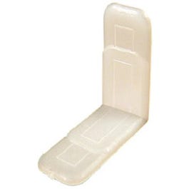 10-Pack White Polyethelene Drawer Guide