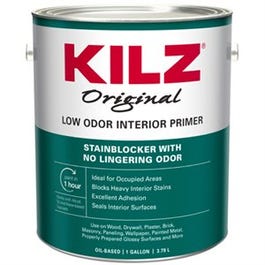 Odorless Primer & Sealer, Oil Base, White, 1-Gal.