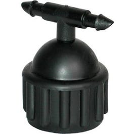 Drip Watering Riser Adapter, Dual Port, 1/2-In.