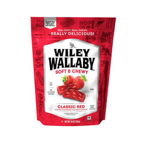 Wiley Wallaby Gourmet Classic Red Licorice