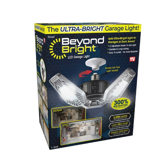 Ontel Beyond Bright LED Ultra-Bright Garage Light -