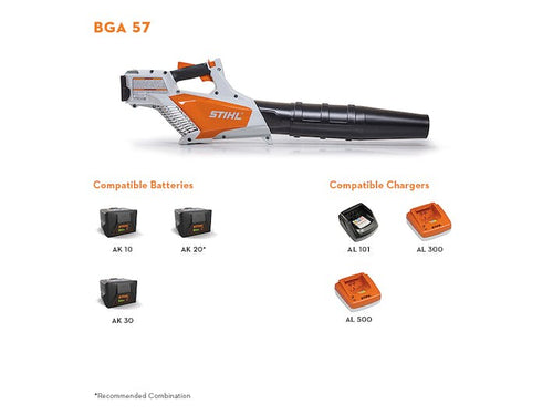 STIHL BGA 57 Battery Powered Blower