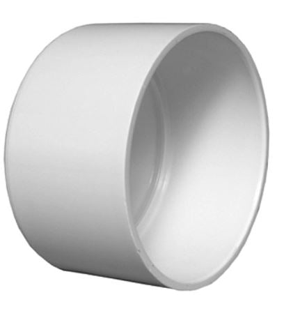 Charlotte Pipe Schedule 40 DWV PVC Cap Solvent Weld