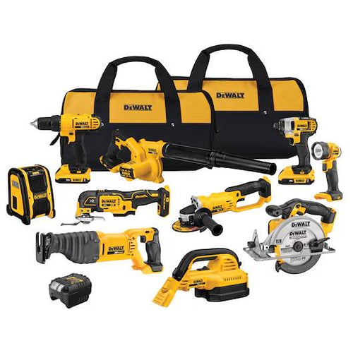 Dewalt DCK1020D2 20V MAX* 10-Tool Combo Kit