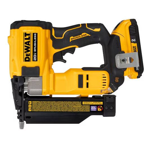 Dewalt DCN623D1 ATOMIC COMPACT SERIES™ 20V MAX* Brushless Cordless 23 Ga. Pin Nailer Kit