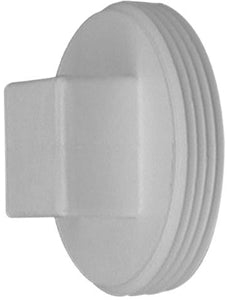 PLUG 1-1/2 MIPT PVC