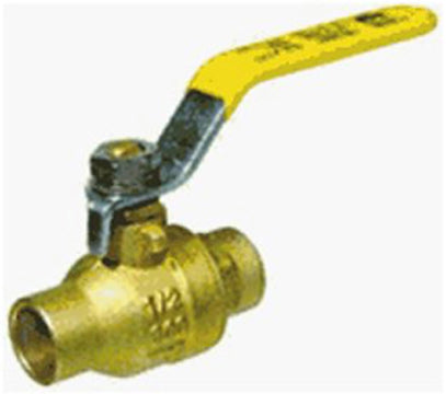 3/4  NL BRASS BALL VALVE