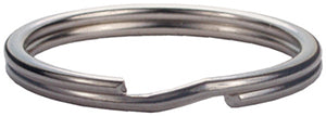 1  NICKEL-PLATED SPLIT RING