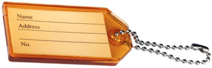 ASSORTED COLORS KEY TAG