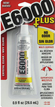 ADHESIVE E6000 PLUS .9 OZ CL