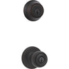 Kwikset Polo Venetian Bronze Deadbolt and Door Knob Combo