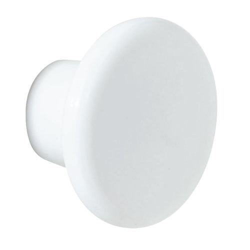 Amerock Allison White Plastic 1-1/4 In. Cabinet Knob