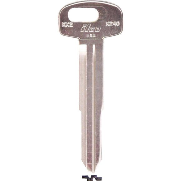 ILCO Kia Nickel Plated Automotive Key, KK2 (10-Pack)