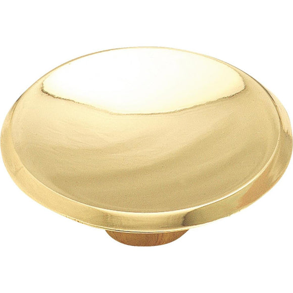 Amerock Allison Polished Brass 1-1/2 In. Cabinet Knob