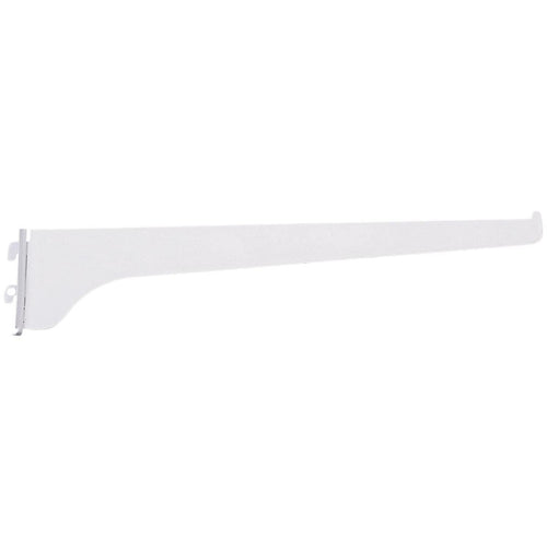 Knape & Vogt 180 Series 12 In. Titanium Steel Regular-Duty Single-Slot Shelf Bracket