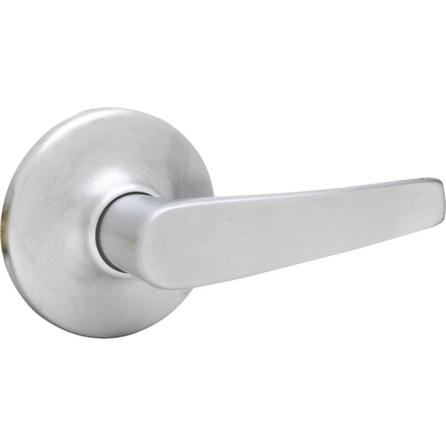 Kwikset Satin Chrome Delta Passage Door Lever