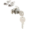 Defender Security Satin Nickel Threaded Spring Clip Mailbox Lock