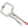 Milwaukee Torque Lock 11 In. Locking C-Clamp with Swivel Jaws