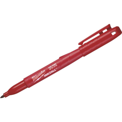 Milwaukee INKZALL Fine Point Red Job Site Marker