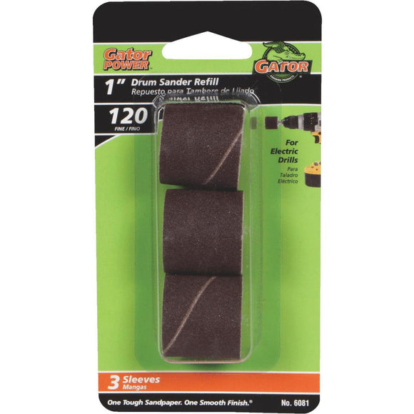 Gator 1 In. x 1 In. 120 Grit Drum Sander Refills (3-Pack)