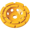 DeWalt 4 In. Segmented Double Row Masonry Cup Wheel