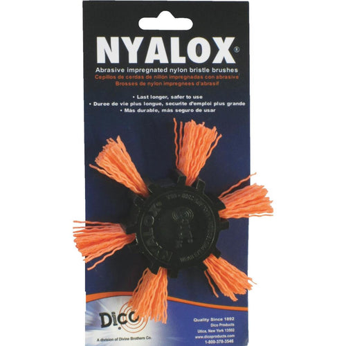 Dico Nyalox 4 In. Coarse Drill-Mounted Wire Brush