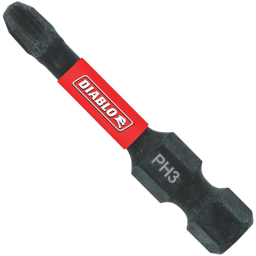 Diablo #3 Phillips 2 In. Power Impact Screwdriver Bit (5-Pack)