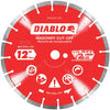 Diablo 12 In. Segmented Rim Dry/Wet Cut Diamond Blade