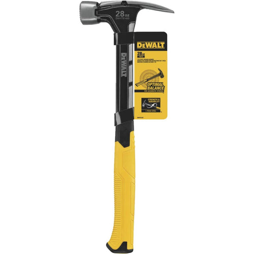 DeWalt 28 Oz. Milled-Face Framing Hammer with Steel Handle