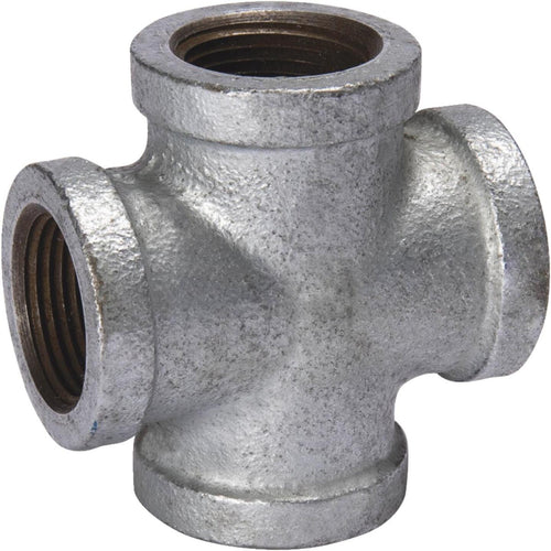 Southland 1 In. Malleable Iron Galvanized Pipe Cross