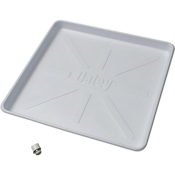 Oatey 28 In. x 30 In. Plastic Washing Machine Drain Pan