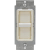 Leviton Decora Incandescent/Halogen/LED/CFL Light Almond Slide Dimmer Switch