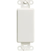 Leviton Decora QuickPort White Blank Wall Plate Insert