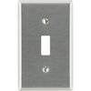 Leviton 1-Gang Stainless Steel Toggle Switch Wall Plate