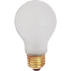 Satco 100W Frosted Medium Base A19 Shatterproof Incandescent Rough Service Light Bulb