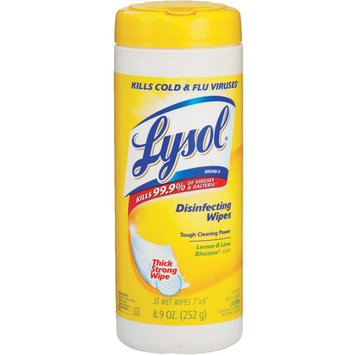 Lysol Lemon & Lime Blossom Sanitizing Wipes, 35-Ct.