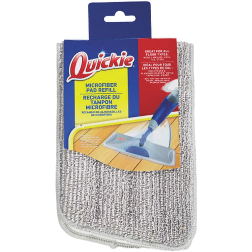 Quickie 15 In. Microfiber Mop Refill Pad