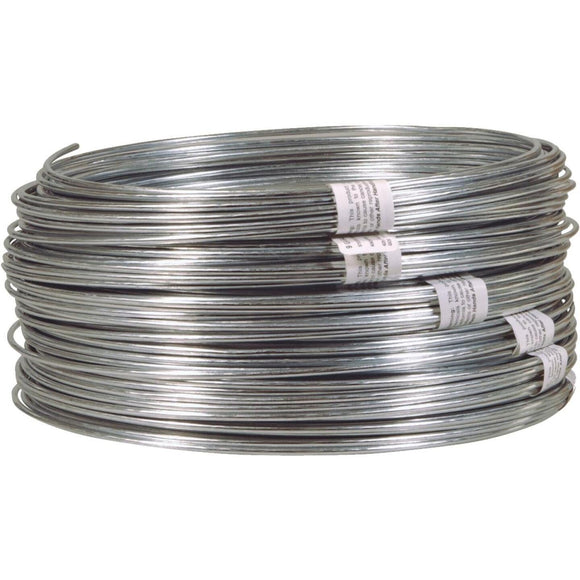 HILLMAN ANCHOR WIRE 50 Ft. 9 Ga. Non-Snarling Clothesline