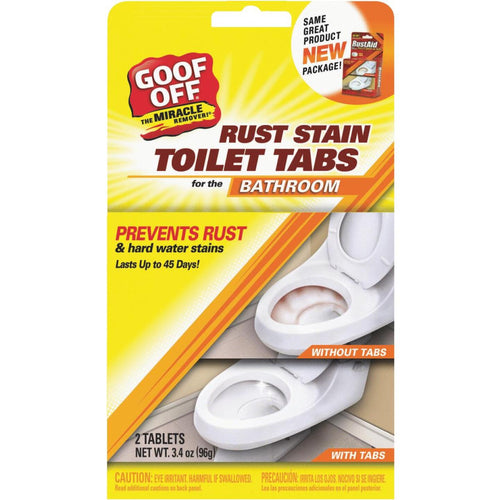 Goof Off Drop In Tabs Automatic Toilet Bowl Cleaner (2 Count)