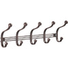 iDesign York Lyra Bronze 5-Hook Rack