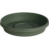 Bloem Terra Living Green 8 In. Plastic Flower Pot Saucer