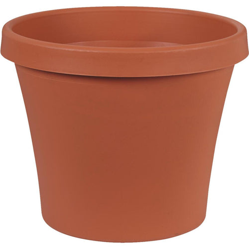 Bloem 8 In. Dia. Terracotta Poly Classic Flower Pot