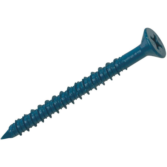 Hillman 3/16 In. x 2-3/4 In. Flat Concrete Screw Anchor (100 Ct.)