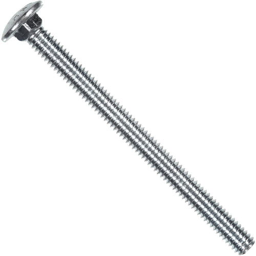 Hillman 1/4 In. x 4-1/2 In. Grade 2 Zinc Carriage Bolt (100 Ct.)