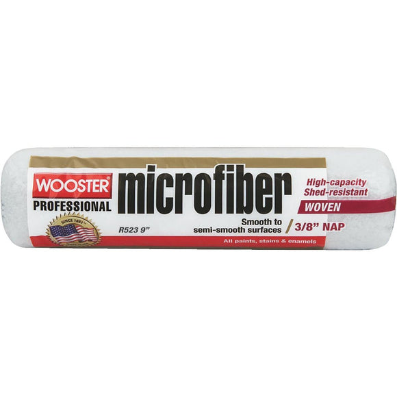 Wooster 9 In. x 3/8 In. Microfiber Roller Cover